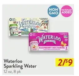 Fresh Thyme Waterloo Sparkling Water offer