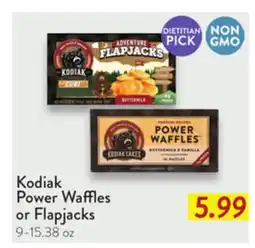 Fresh Thyme Kodiak Power Waffles or Flapjacks offer