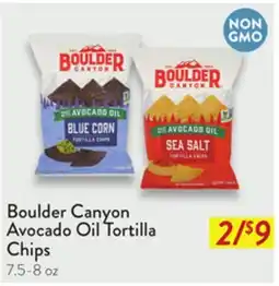 Fresh Thyme Boulder Canyon Avocado Oil Tortilla offer