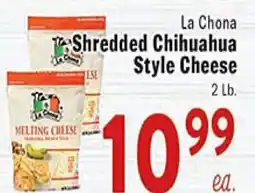 Rio Valley Market La Chona Shredded Chihuahua Style Cheese offer