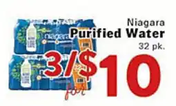 Rio Valley Market Niagara Purified Water offer