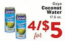Rio Valley Market Goya Coconut Water offer
