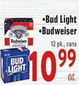 Rio Valley Market Bud Light, Budweiser offer