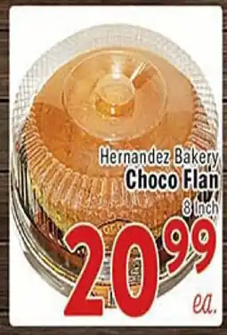 Rio Valley Market Hernandez Bakery Choco Flan offer