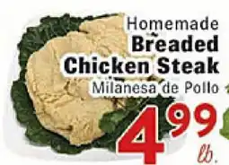 Rio Valley Market Homemade Breaded Chicken Steak offer