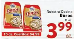 Rio Valley Market Nuestra Cocina Duros offer