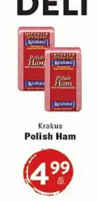 Rio Valley Market Krakus Polish Ham offer