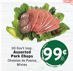 Rio Valley Market US Gov't Insp. Assorted Pork Chops offer