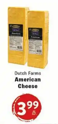 Rio Valley Market Dutch Farms American Cheese offer