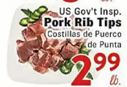 Rio Valley Market US Gov't Insp. Pork Rib Tips offer