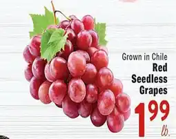 Rio Valley Market Red Seedless Grapes offer