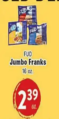 Rio Valley Market FUD Jumbo Franks offer