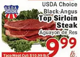 Rio Valley Market USDA Choice Black Angus Top Sirloin Steak offer