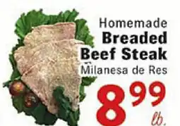 Rio Valley Market Homemade Breaded Beef Steak offer