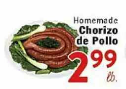Rio Valley Market Homemade Chorizo de Pollo offer