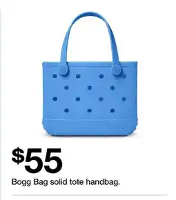 Target Bogg Bag solid tote handbag offer
