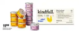 Target Kindfull 12-ct. variety pack wet cat food offer