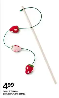 Target Boots & Barkley strawberry wand cat offer