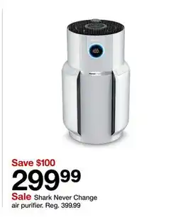 Target Shark Never Change air purifier offer