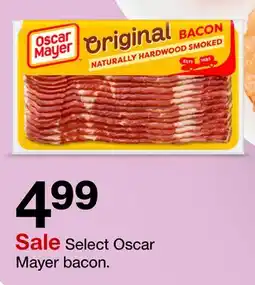 Target Select Oscar Mayer bacon offer