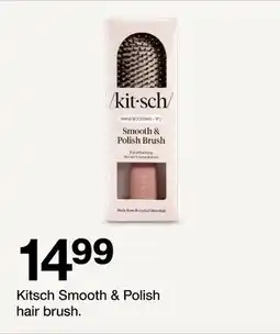 Target Kitsch Smooth & Polish hair brush offer