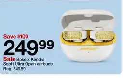 Target Bose x Kendra Scott Ultra Open earbuds offer