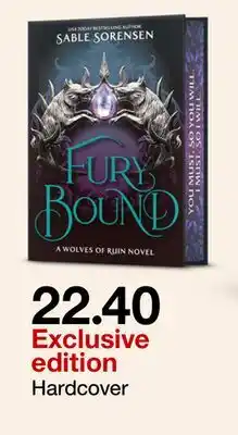 Target FURY BOUND offer