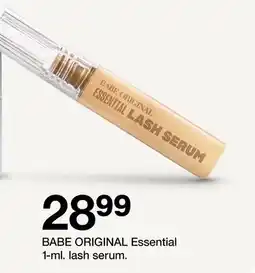 Target BABE ORIGINAL Essential 1-ml. lash serum offer