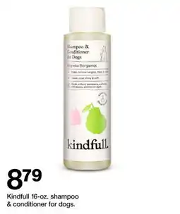 Target Kindfull 16-oz. shampoo & conditioner for dogs offer