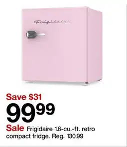 Target Frigidaire 1.6-cu.-ft. retro compact fridge offer