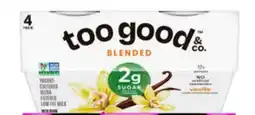Target Too Good 4-pk. Greek yogurt offer