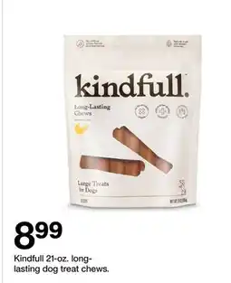 Target Kindfull 21-oz. long- lasting dog treat chews offer