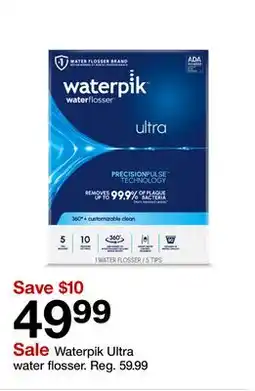 Target Waterpik Ultra water flosser offer