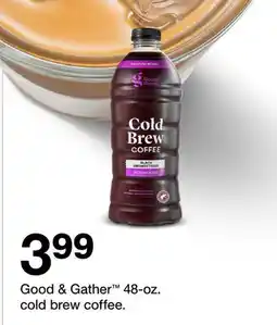Target Good & Gather 48-oz. cold brew coffee offer