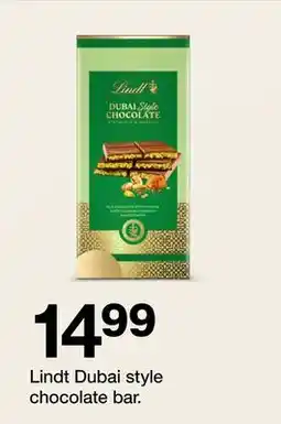 Target Lindt Dubai style chocolate bar offer