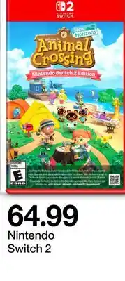 Target Nintendo Switch 2 offer
