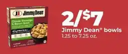 Hy-Vee Jimmy Dean bowls offer