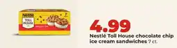 Hy-Vee Nestlé Toll House chocolate chip ice cream sandwiches offer