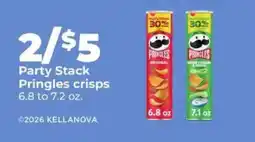 Hy-Vee Party Stack Pringles crisps offer