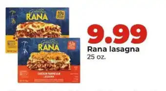 Hy-Vee Rana lasagna offer