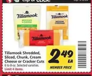 Safeway Tillamook Cheese offer
