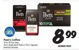 Safeway Peet's Coffee offer