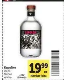 Safeway Espolòn offer
