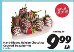 Safeway Hand Dipped Belgian Chocolate Covered Strawberries offer