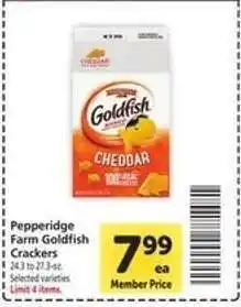 Safeway Pepperidge Farm Goldfish Crackers offer