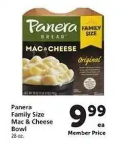 Safeway Panera Family Size Mac & Cheese Bowl offer