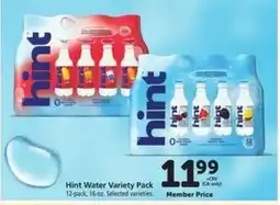 Safeway Hint Water Variety Pack offer