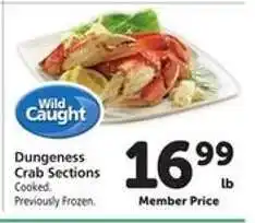 Safeway Dungeness Crab Sections offer