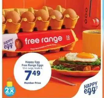 Safeway Happy Egg Free Range Eggs offer