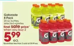 Giant Eagle Gatorade 8-Pack offer